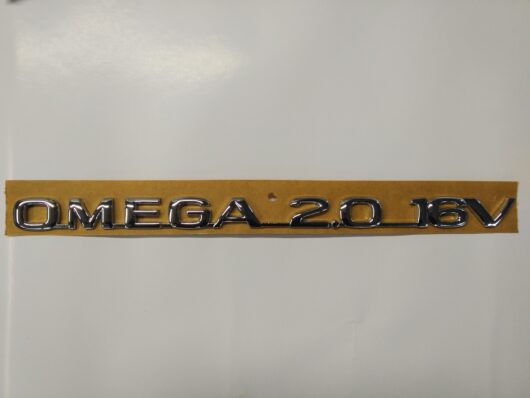 scritta OMEGA 2.0 16V