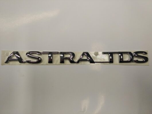 scritta ASTRA TDS