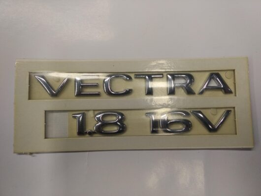 scritta VECTRA 1.8 16V