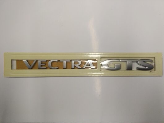 scritta VECTRA GTS
