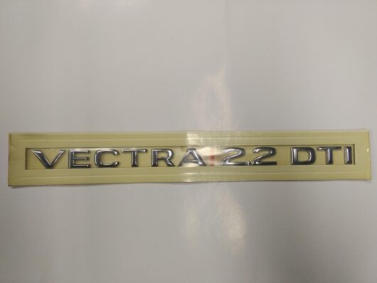 scritta VECTRA 2.2 DTI