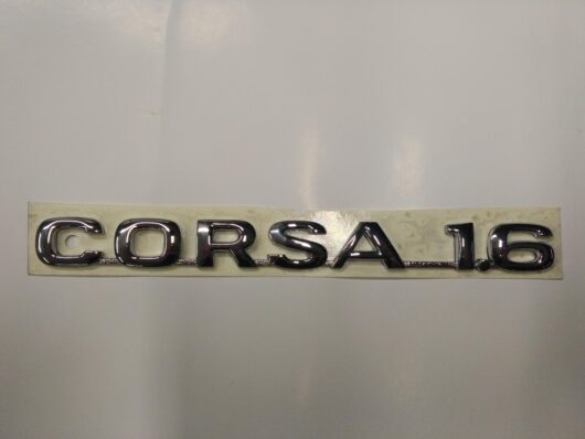 scritta CORSA 1.6