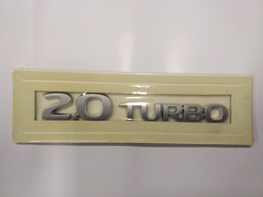 scritta 2.0 turbo