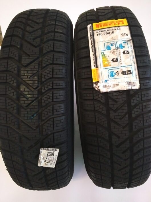 Pneumatico invernale PIRELLI winter Snowcontrol S.3 195/70R16 94H - immagine 2