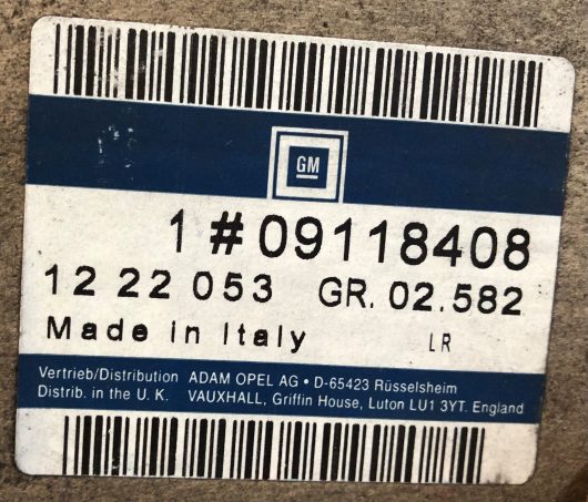 Gruppo luce freno supplementare superiore - Astra G con portellone posteriore - immagine 4