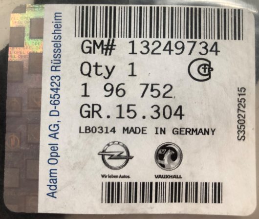 Tappetino alloggiamento portabottiglie - Opel Meriva A - immagine 3