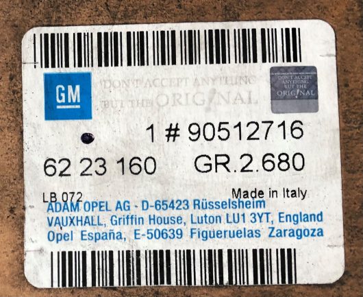 Gruppo luce posteriore destro - Vectra B 5 porte - immagine 5