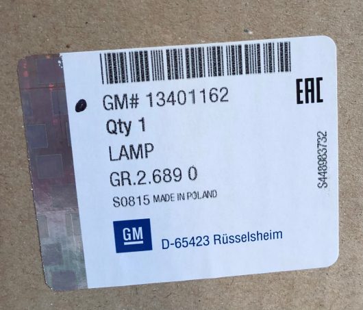 Luce posteriore sinistra su portellone per luci LED - Astra K - immagine 5