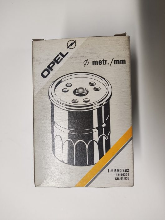Filtro olio originale Opel Kadett e Ascona 1.6 D
