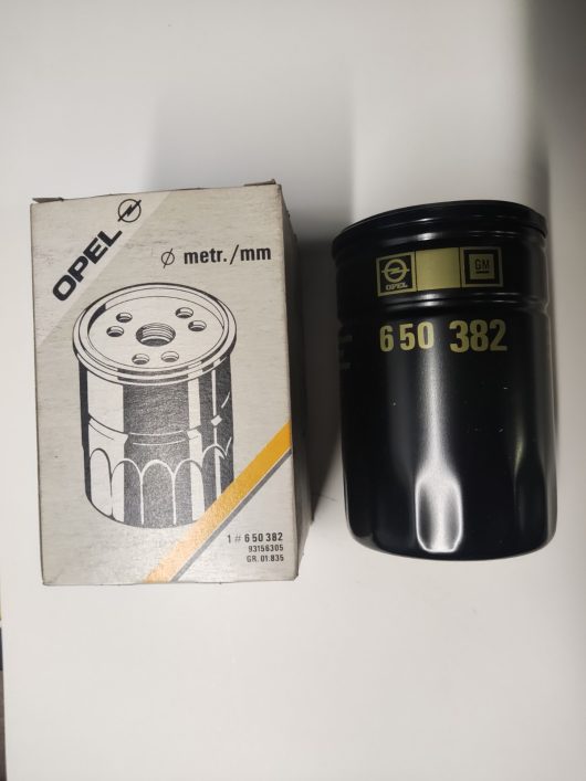 Filtro olio originale Opel Kadett e Ascona 1.6 D - immagine 2