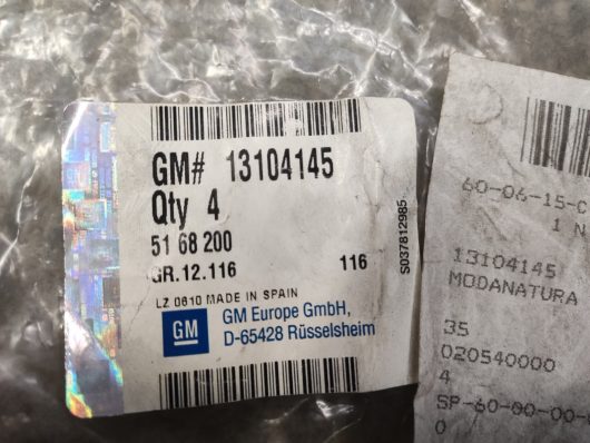 Modanatura leva di sbloccaggio sedile post. Opel Agila A - immagine 2
